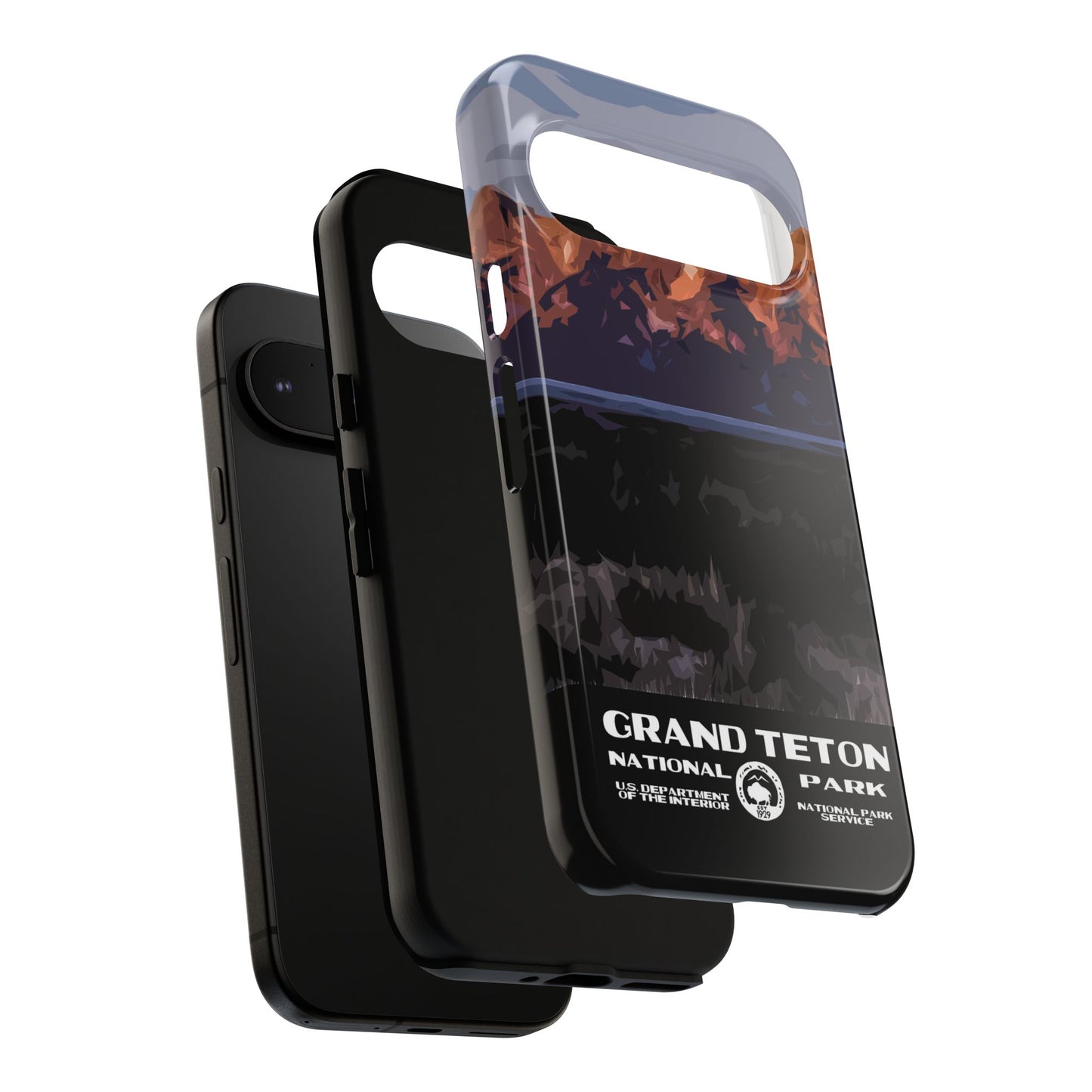 Grand Teton National Park Phone Case - WPA Style