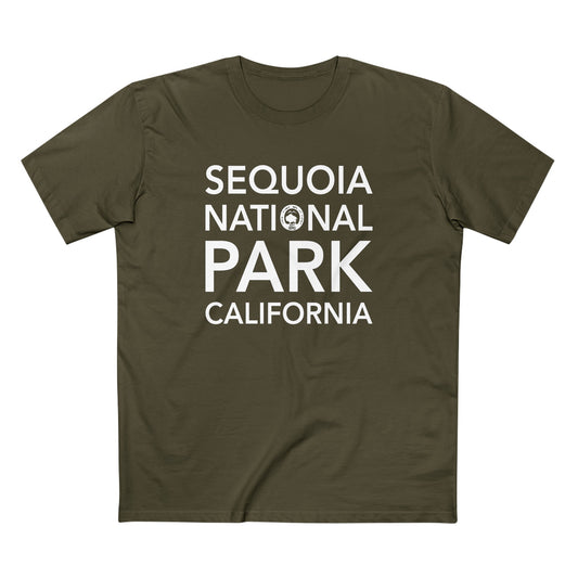 Sequoia National Park T-Shirt Block Text