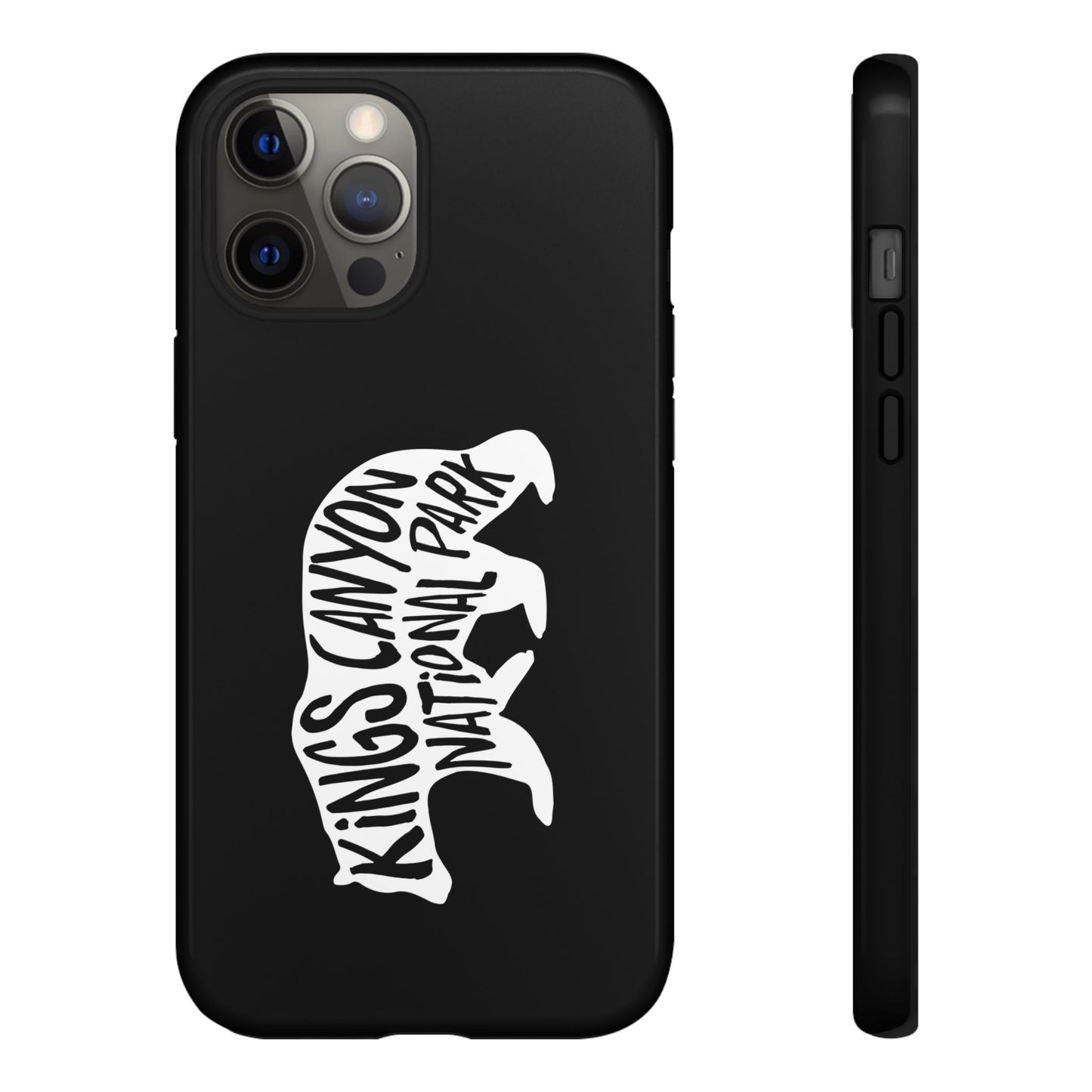 Kings Canyon National Park Phone Case - Black Bear Design