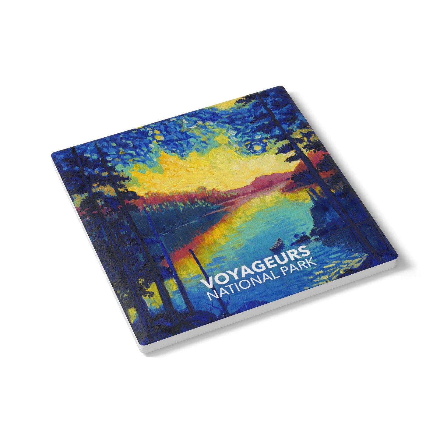 Voyageurs National Park Coaster - The Starry Night
