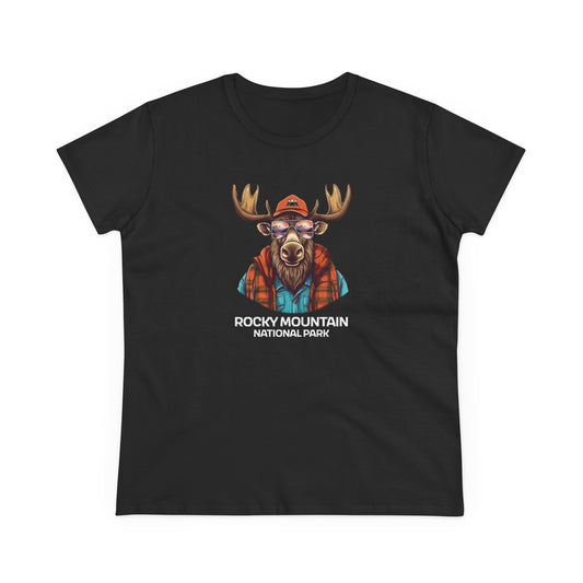 Rocky Mountain National Park Women's T-Shirt - Cool Moose