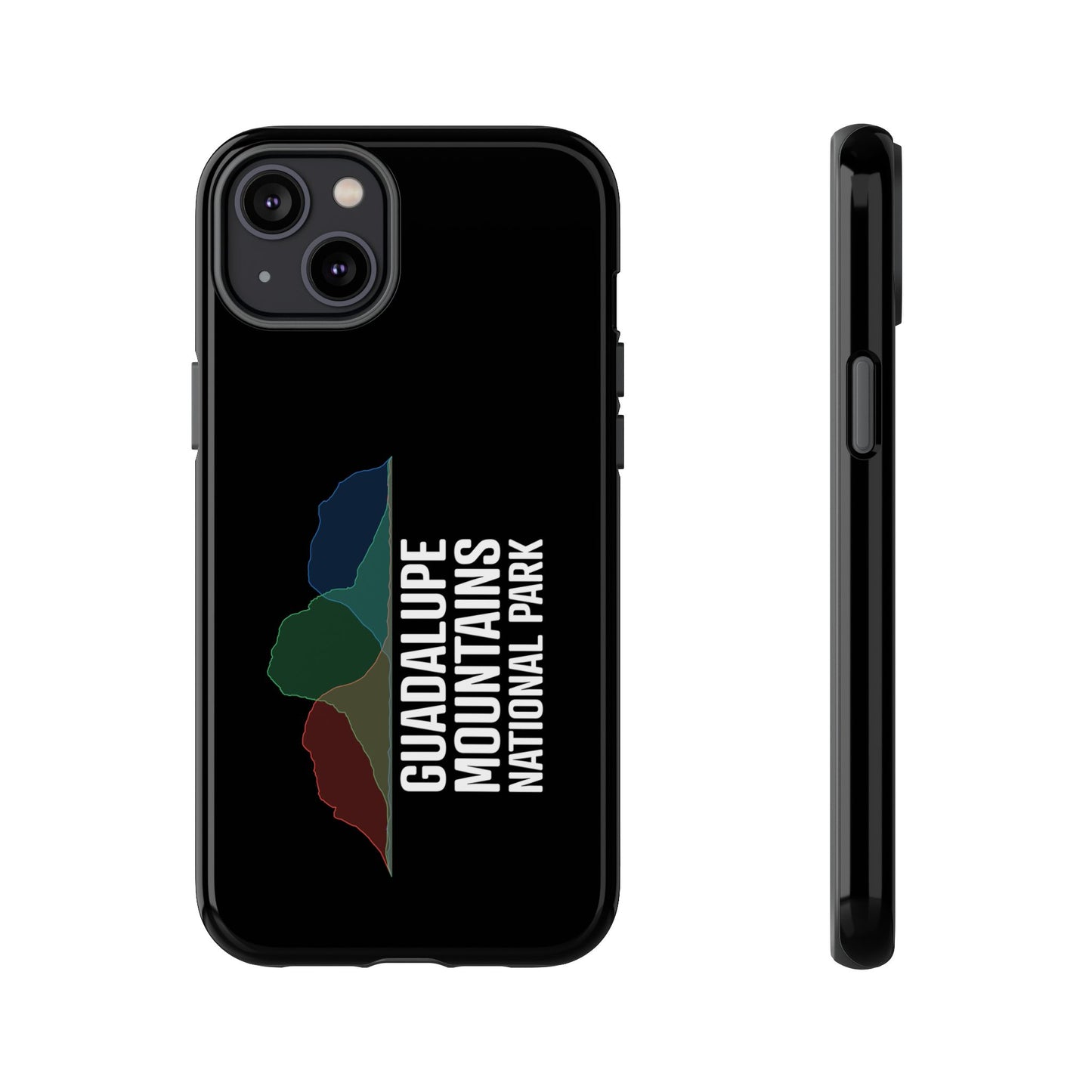 Guadalupe Mountains National Park Phone Case - Histogram Design