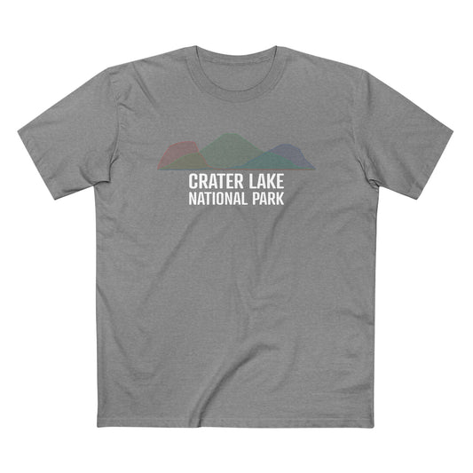 Crater Lake National Park T-Shirt - Histogram Design
