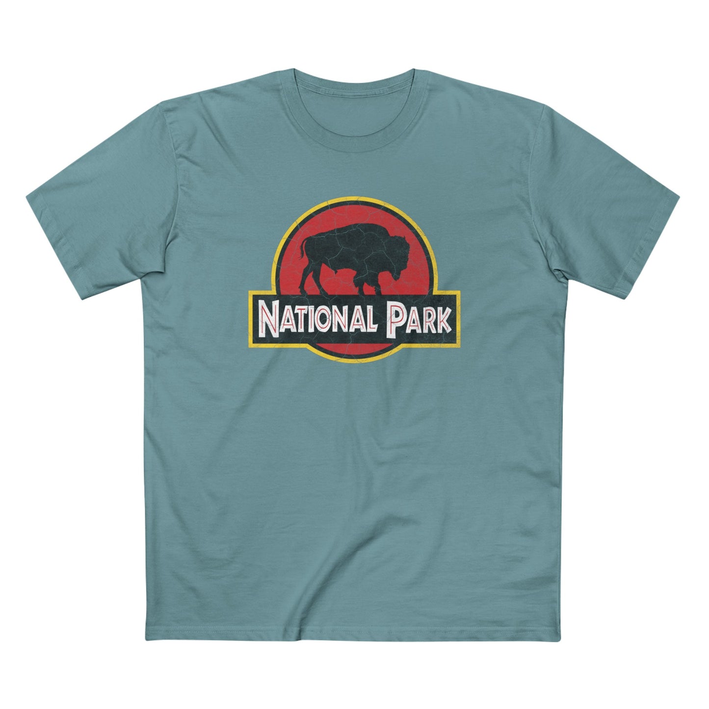 Bison National Park T-Shirt - Parody Logo