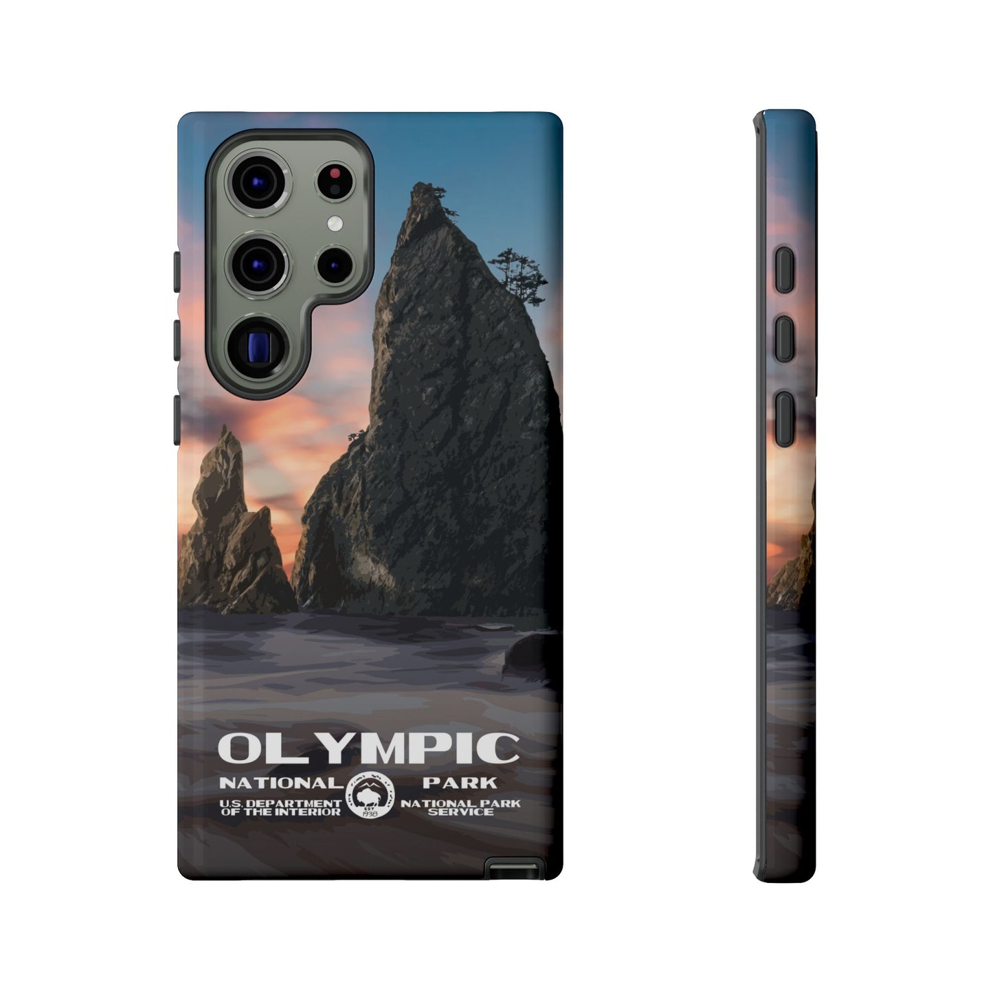 Olympic National Park Phone Case - WPA Style