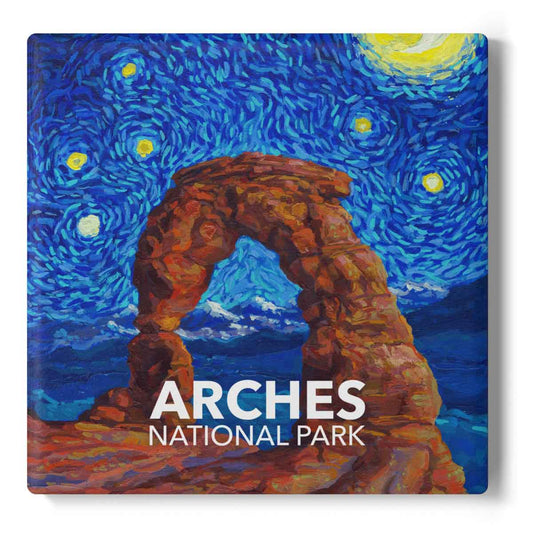 Utah Mighty Five Ceramic Coaster Bundle x5