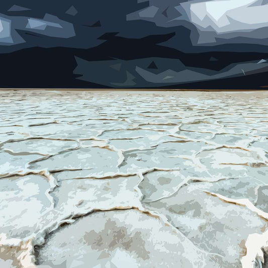 Death Valley National Park Poster - Badwater Basin