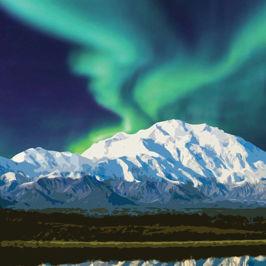 Denali National Park Poster