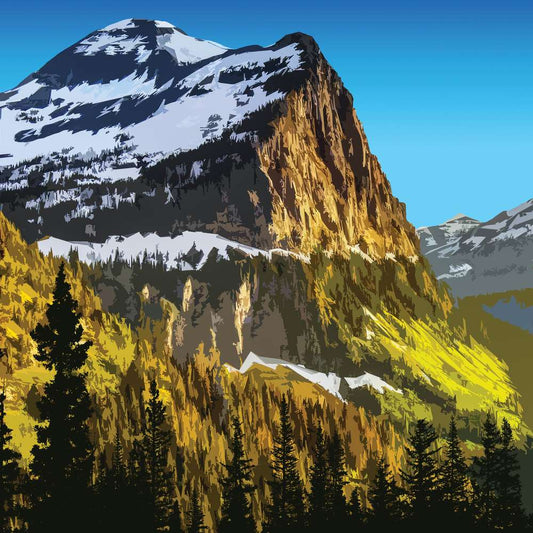 Glacier National Park Poster