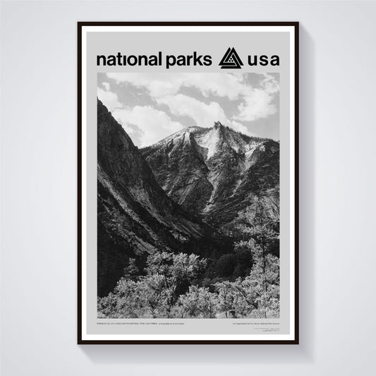 Kings Canyon National Park Poster - Ansel Adams
