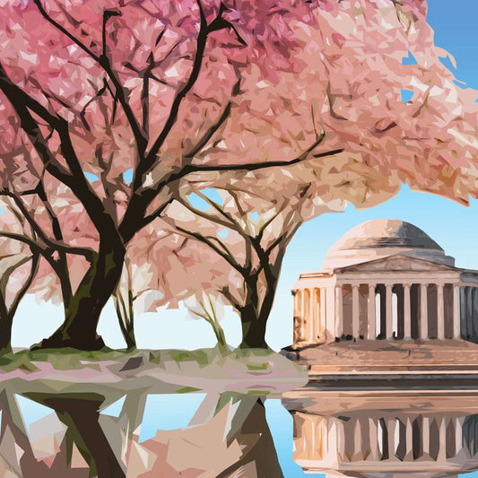 National Mall and Memorial Parks Poster