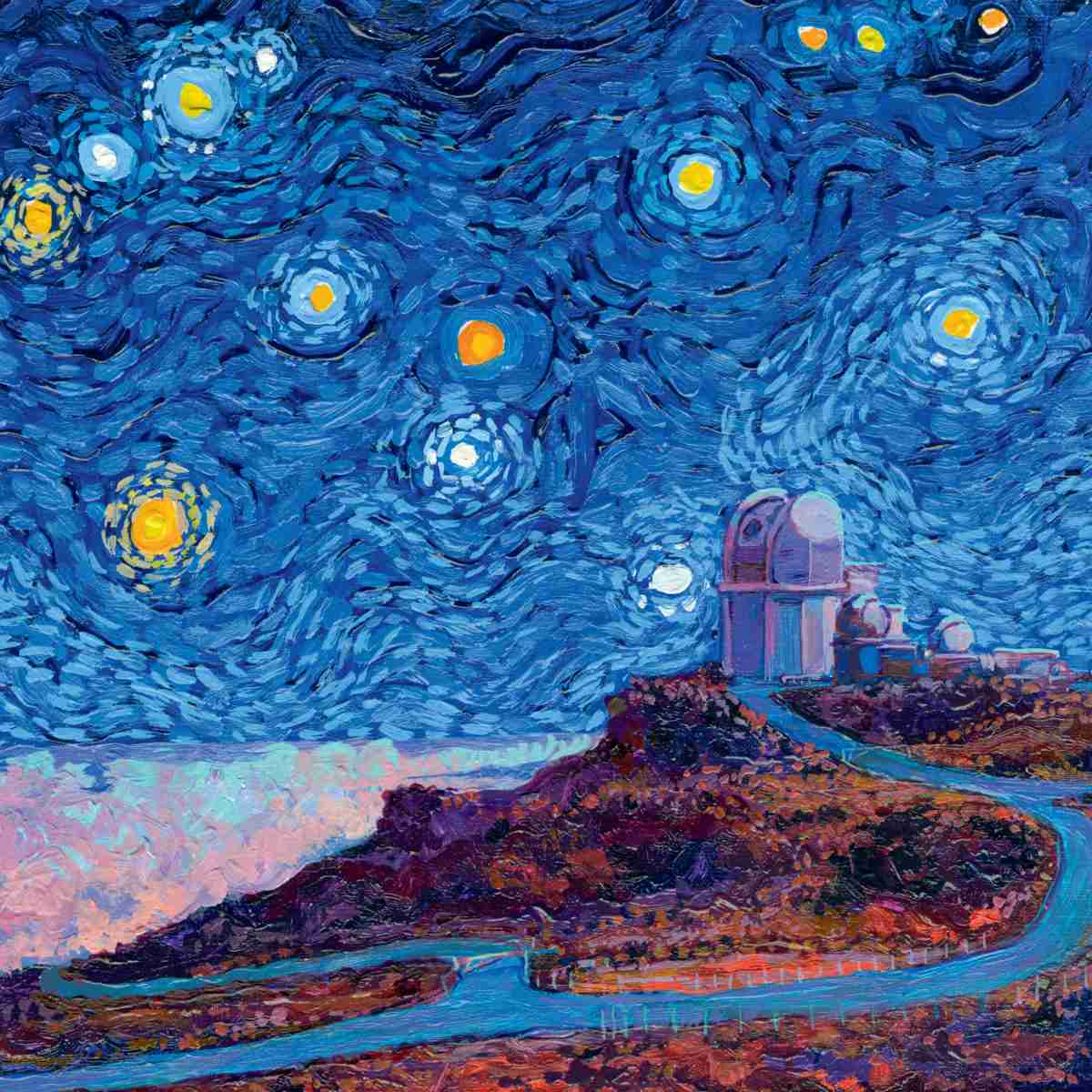 2026 Starry Night National Park Wall Calendar