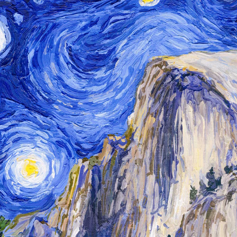 1000 Piece Yosemite National Park Jigsaw Puzzle - Starry Night