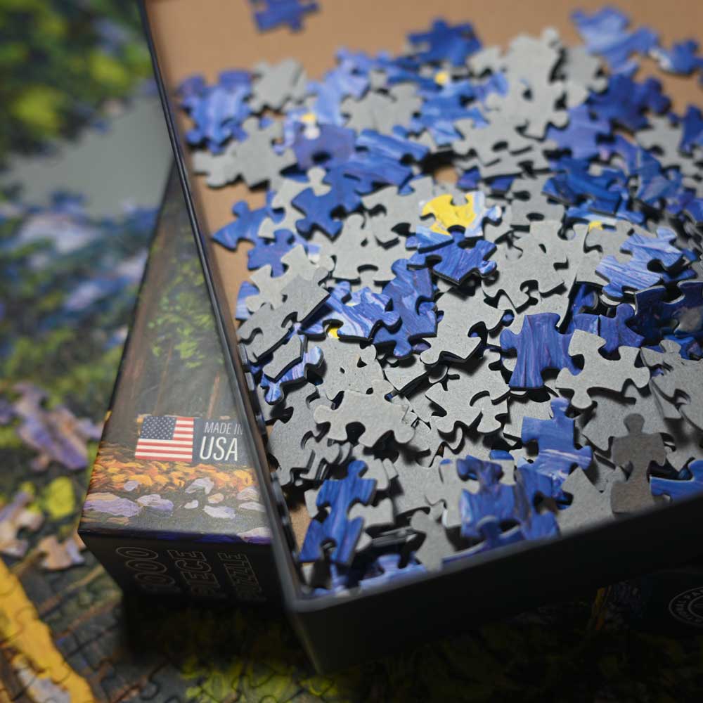 1000 Piece Yosemite National Park Jigsaw Puzzle - Starry Night