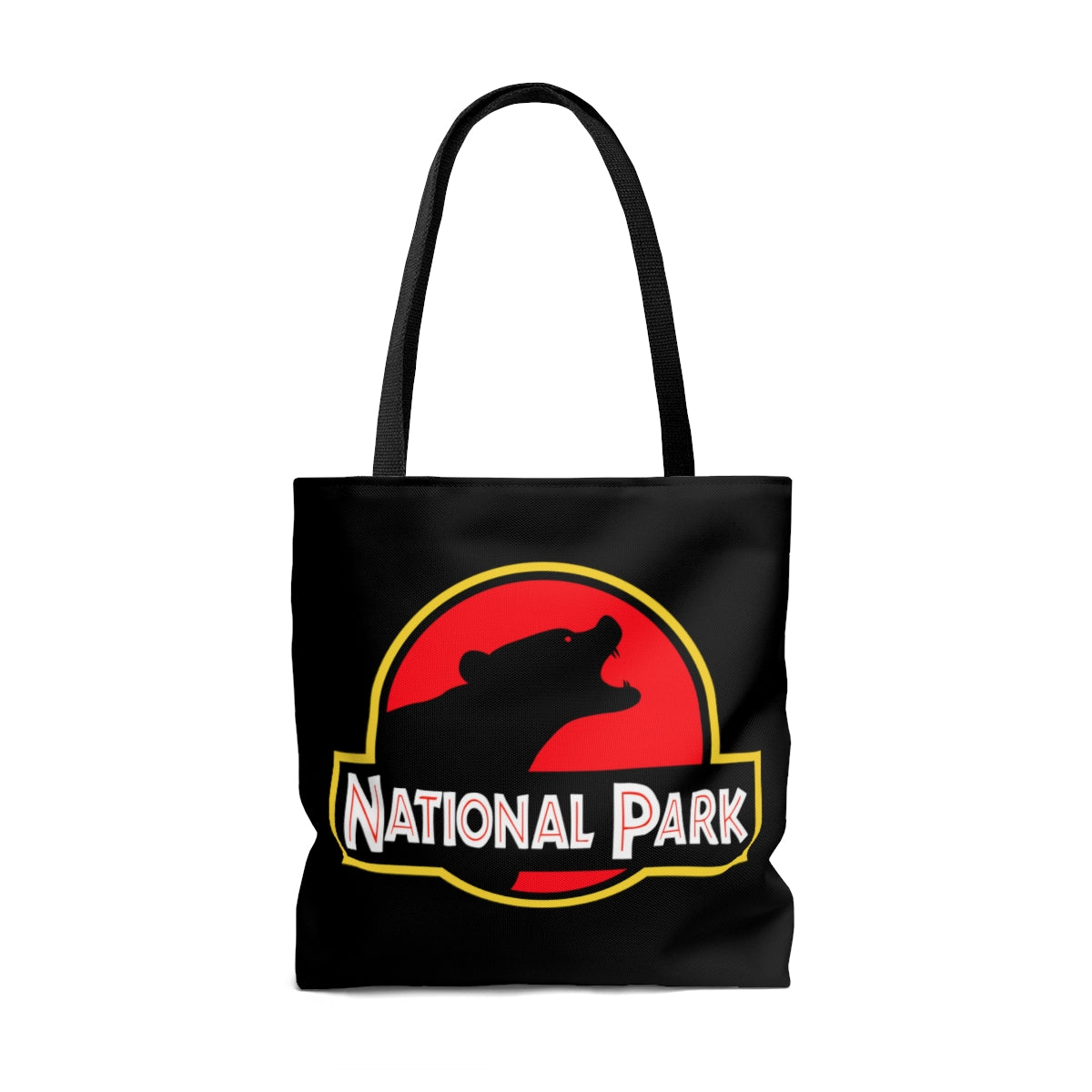 Bear National Park Tote Bag - Parody Logo