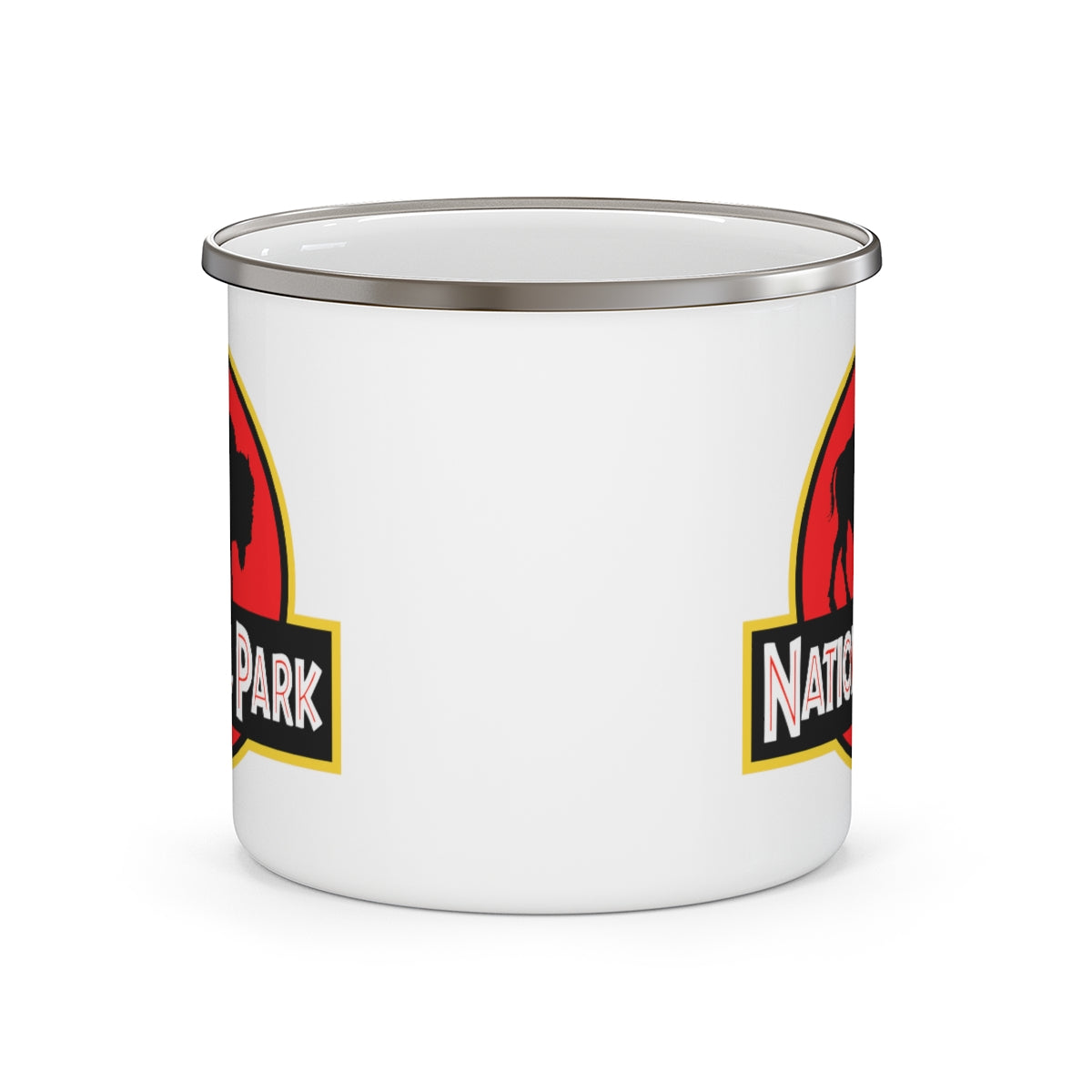Bison National Park Mug - Parody Logo 12oz