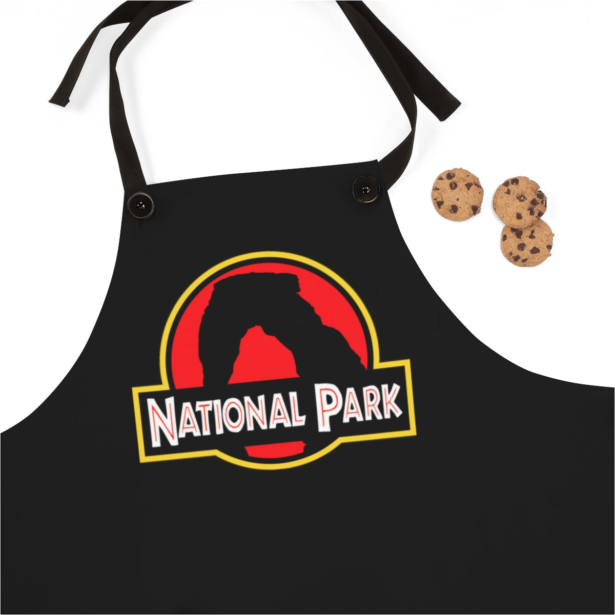 Arches National Park Apron - Parody Delicate Arch Logo