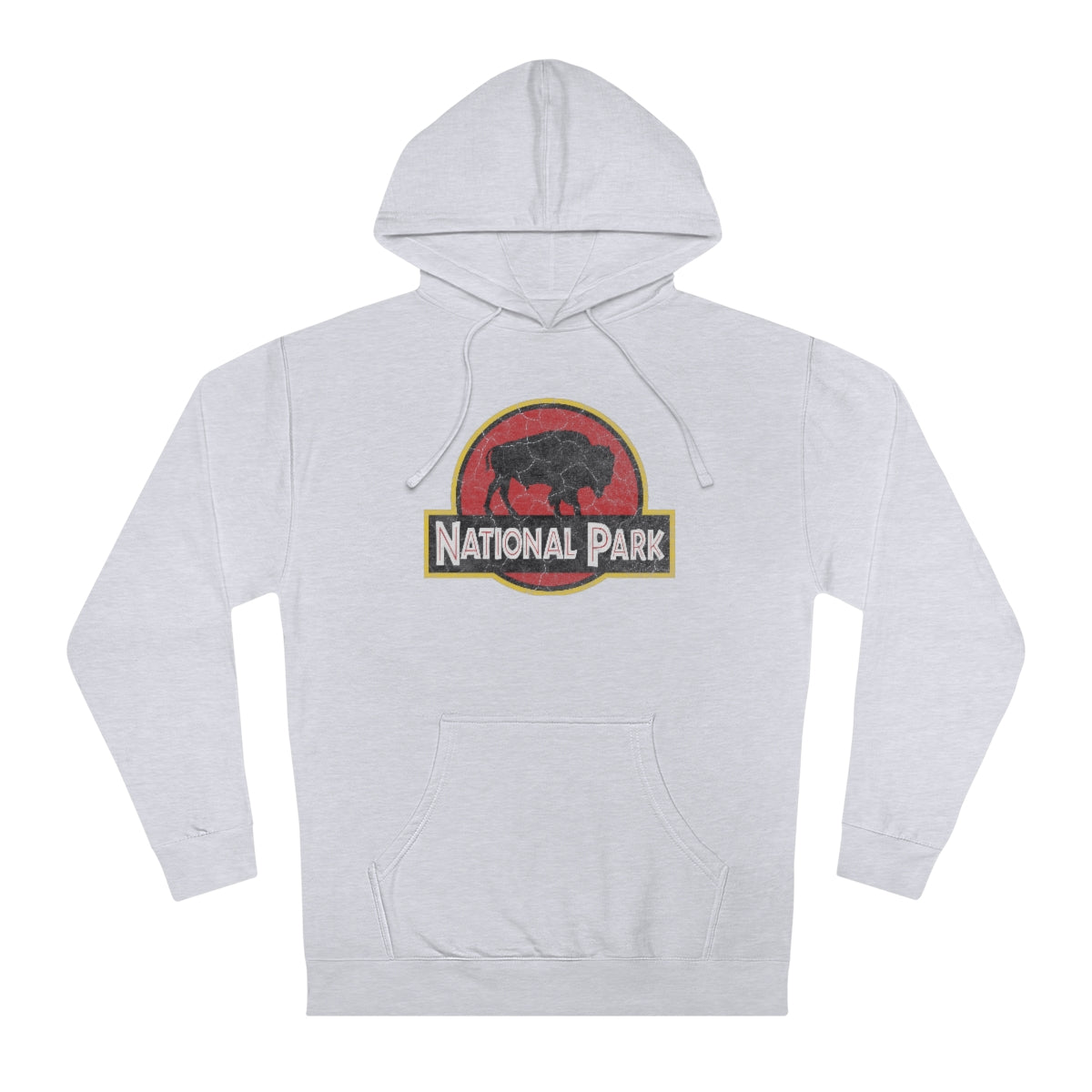 Bison National Park Hoodie - Parody Logo