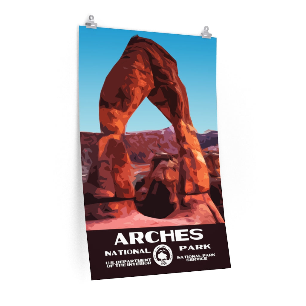 Arches National Park Poster National Parks Partnership