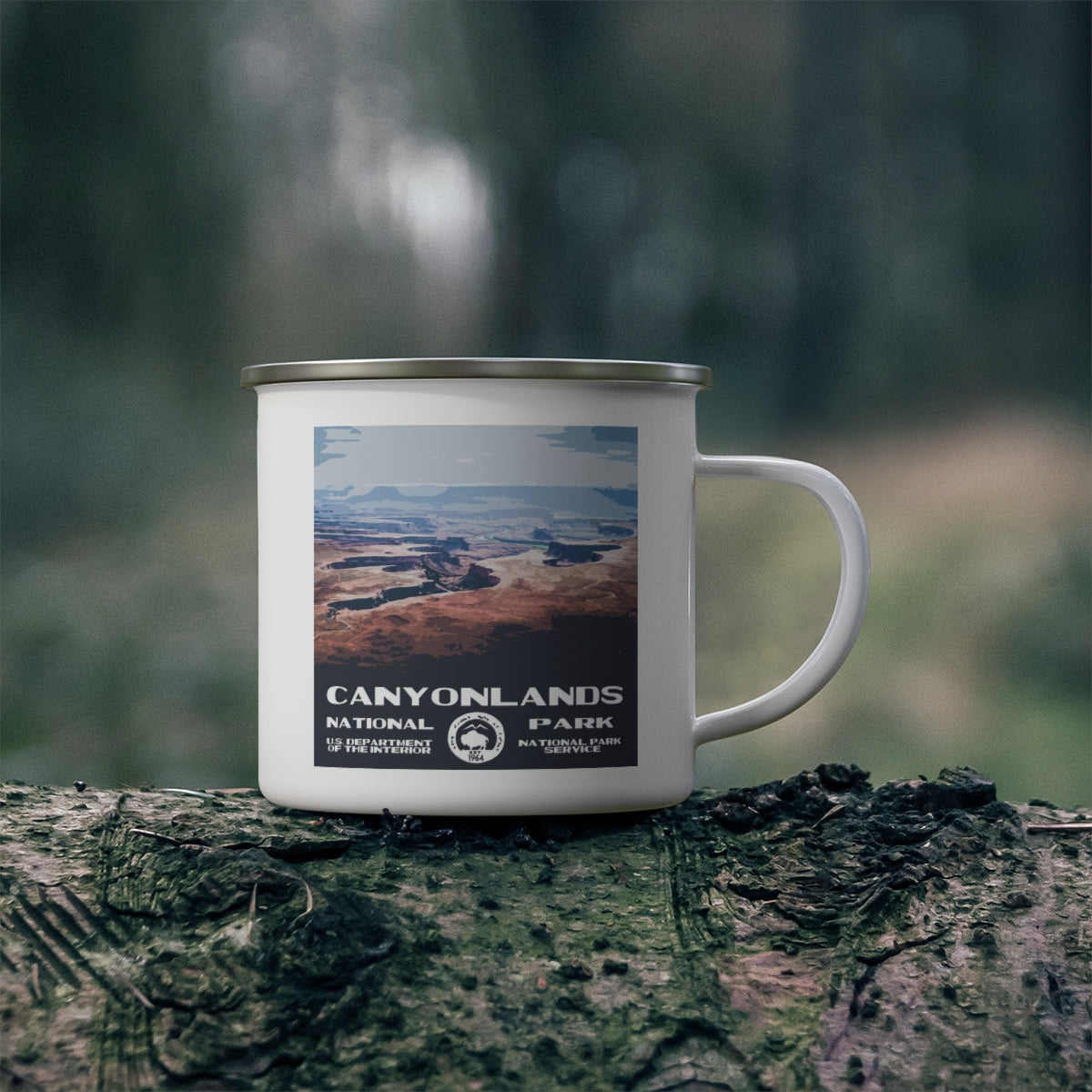 Canyonlands National Park Enamel Camping Mug