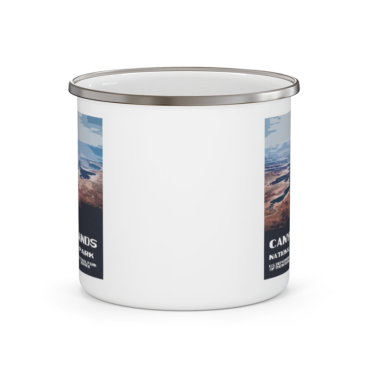 Canyonlands National Park Enamel Camping Mug