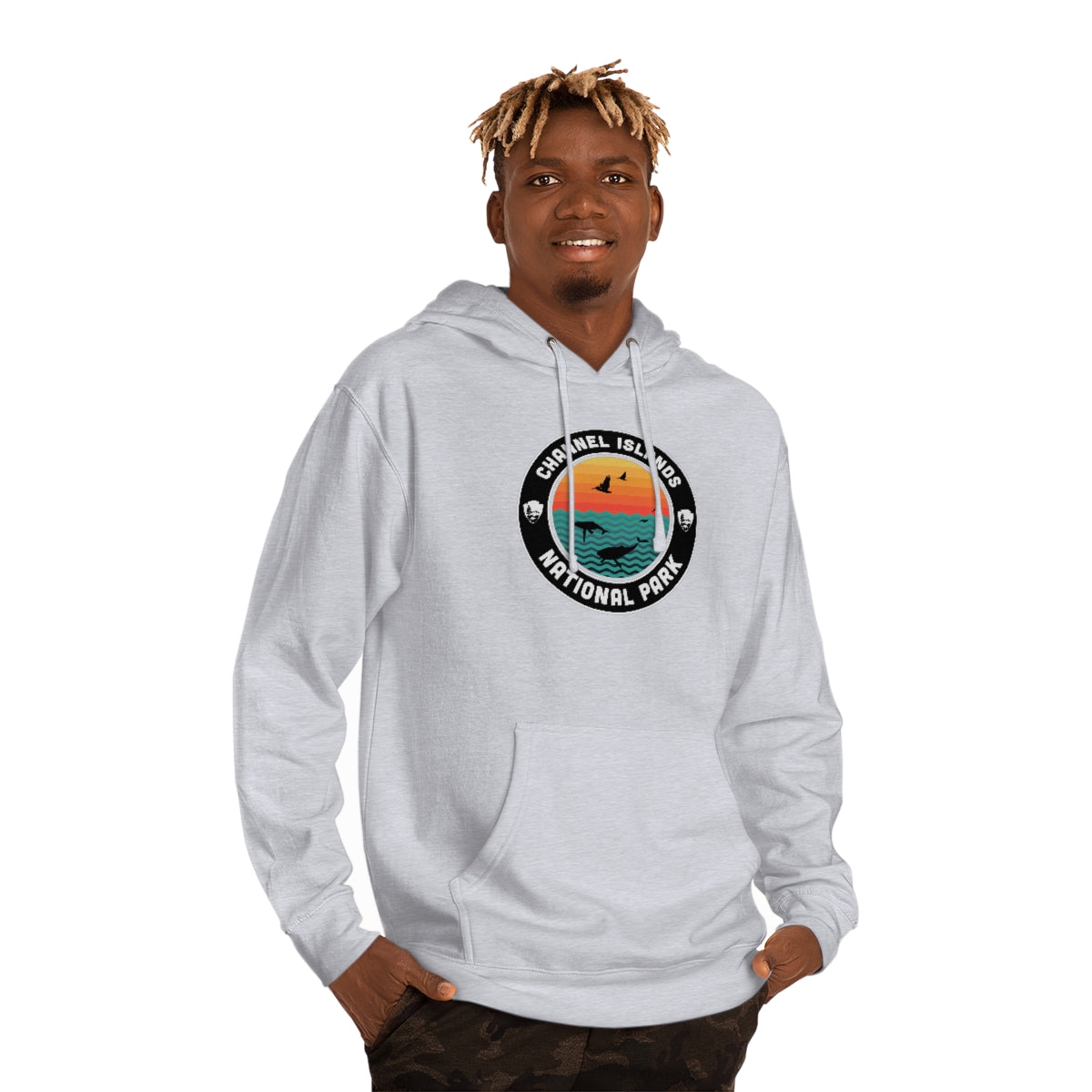 Channel Islands National Park Hoodie - Round Emblem Design
