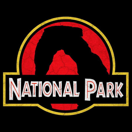 Arches National Park Hoodie - Delicate Arch Parody Logo