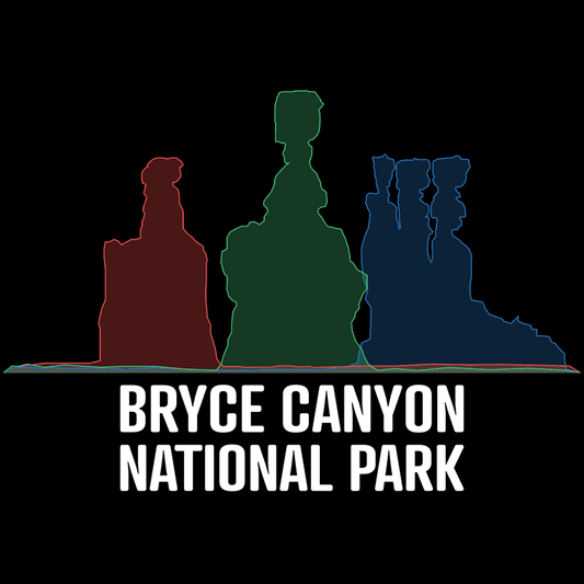 Bryce Canyon National Park Tote Bag - Histogram