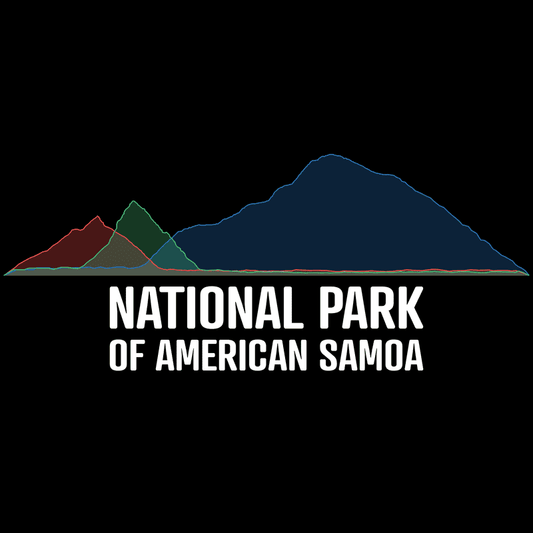National Park of American Samoa Tote Bag - Histogram