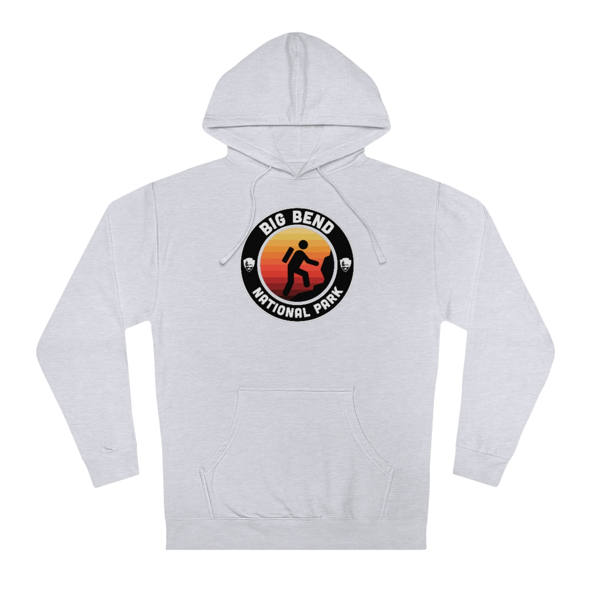 Big Bend National Park Hoodie - Round Emblem Design