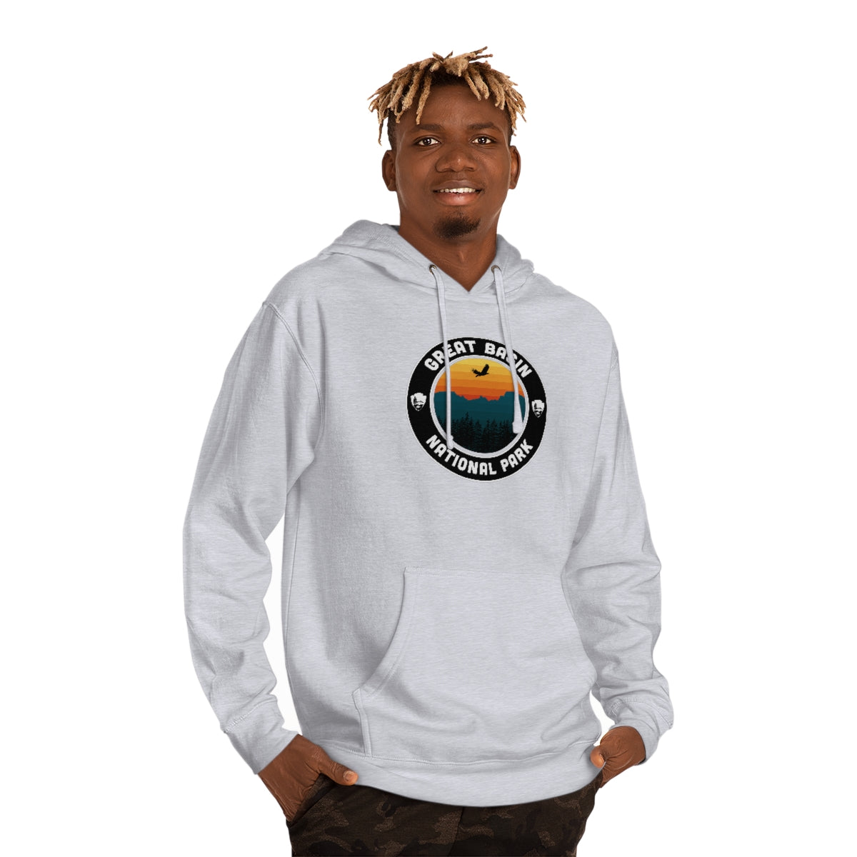 Great Basin National Park Hoodie - Round Emblem Design