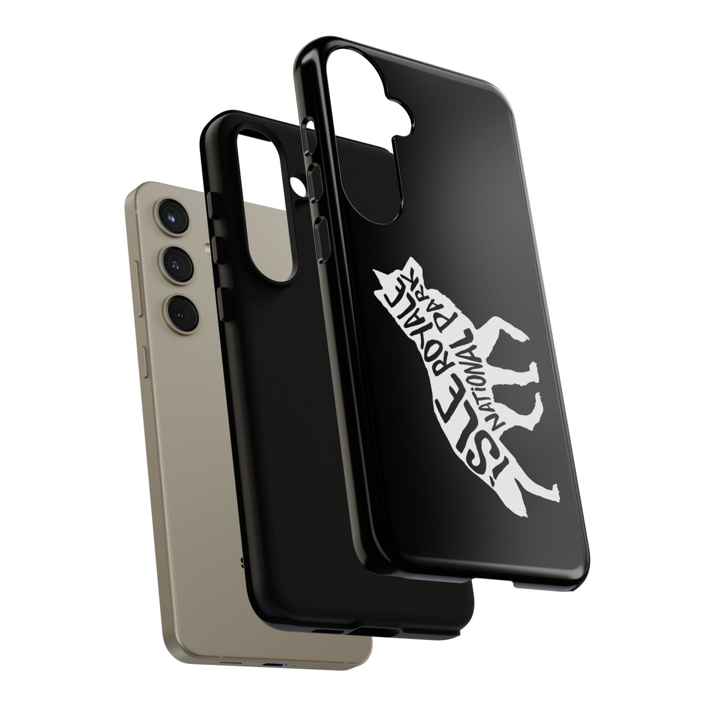 Isle Royale National Park Phone Case - Wolf Design