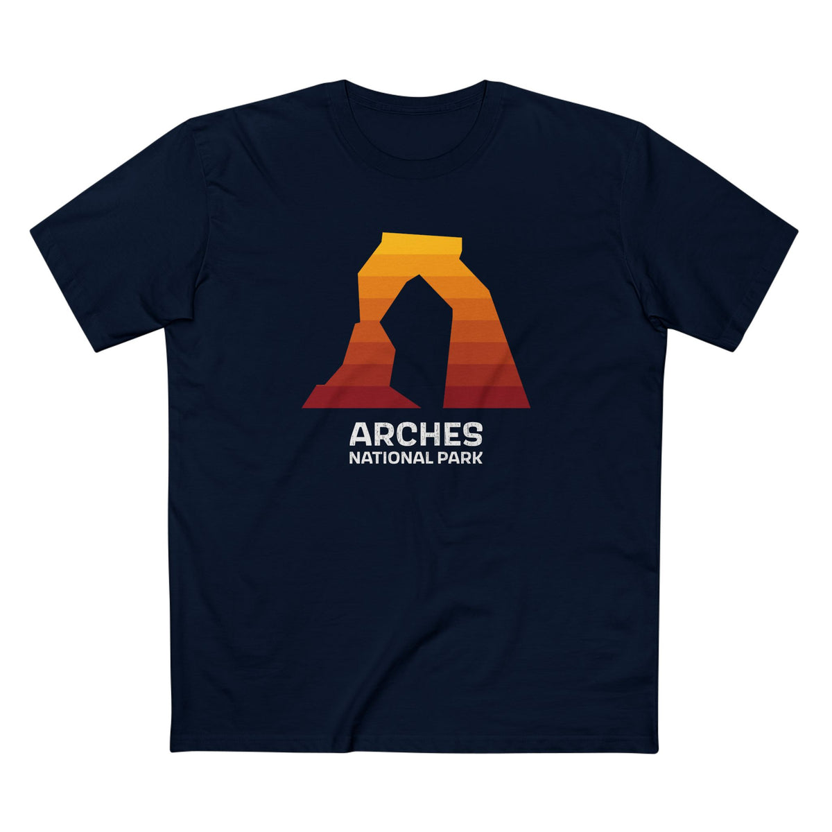 Arches National Park T-Shirt Delicate Arch in Navy