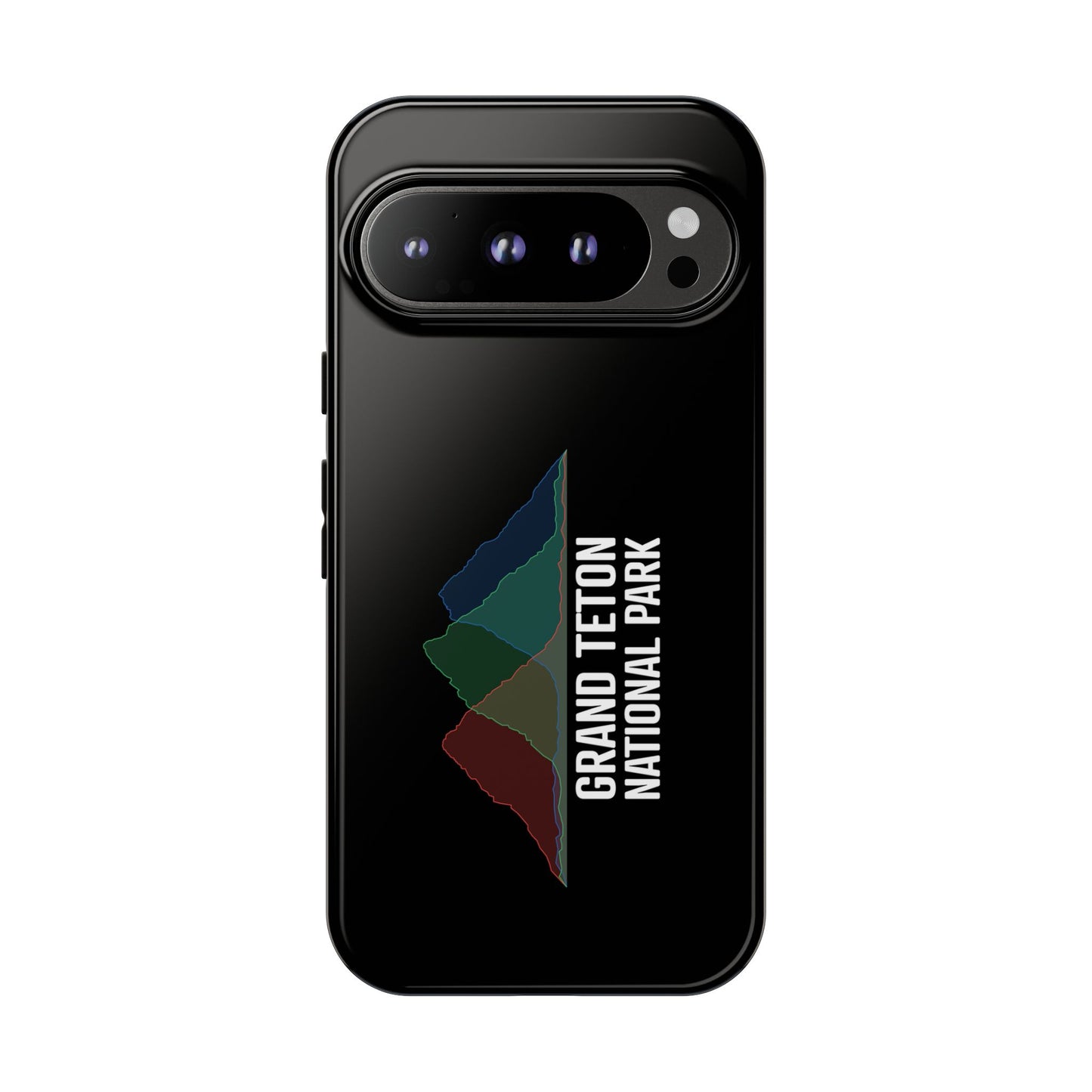 Grand Teton National Park Phone Case - Histogram Design