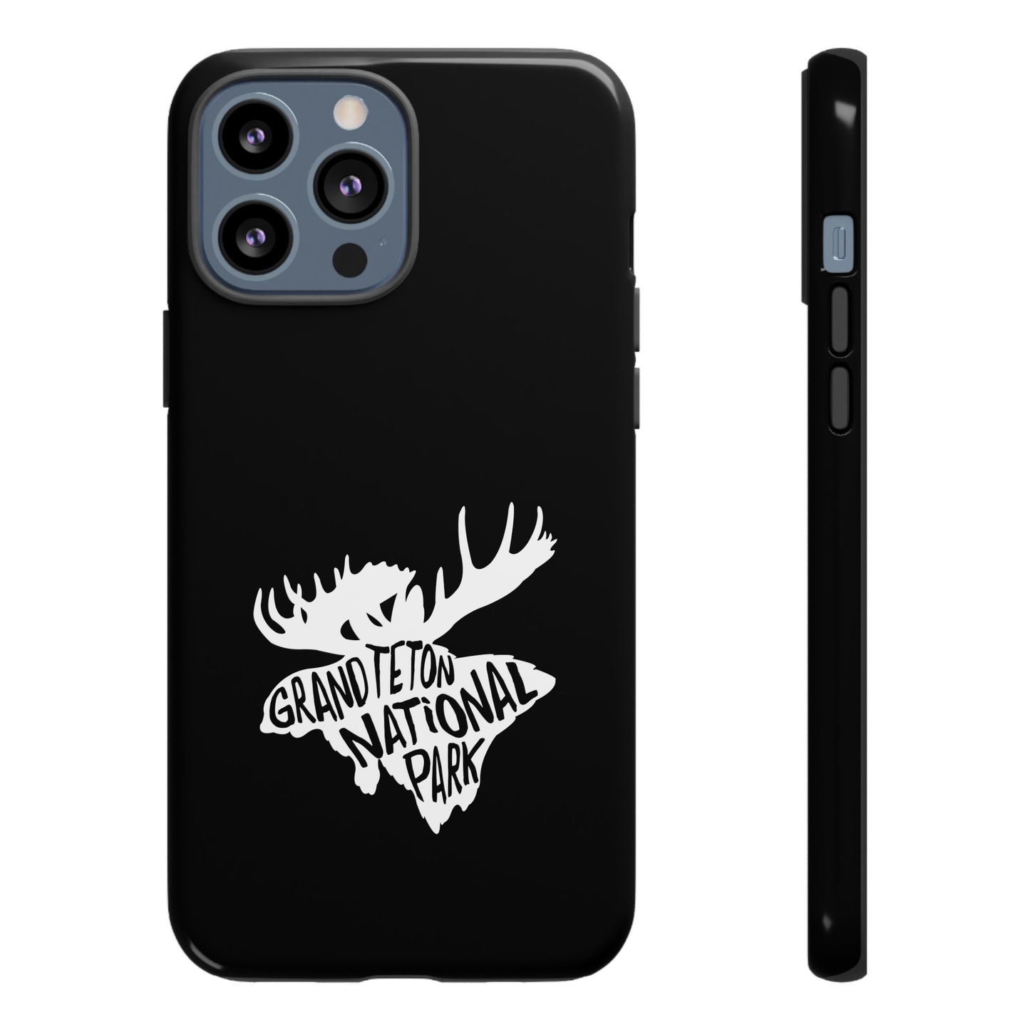 Grand Teton National Park Phone Case - Moose Design