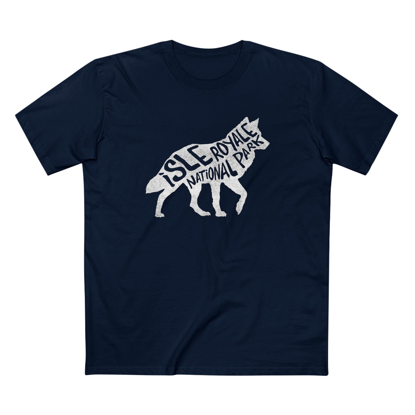 Isle Royale National Park T-Shirt - Gray Wolf