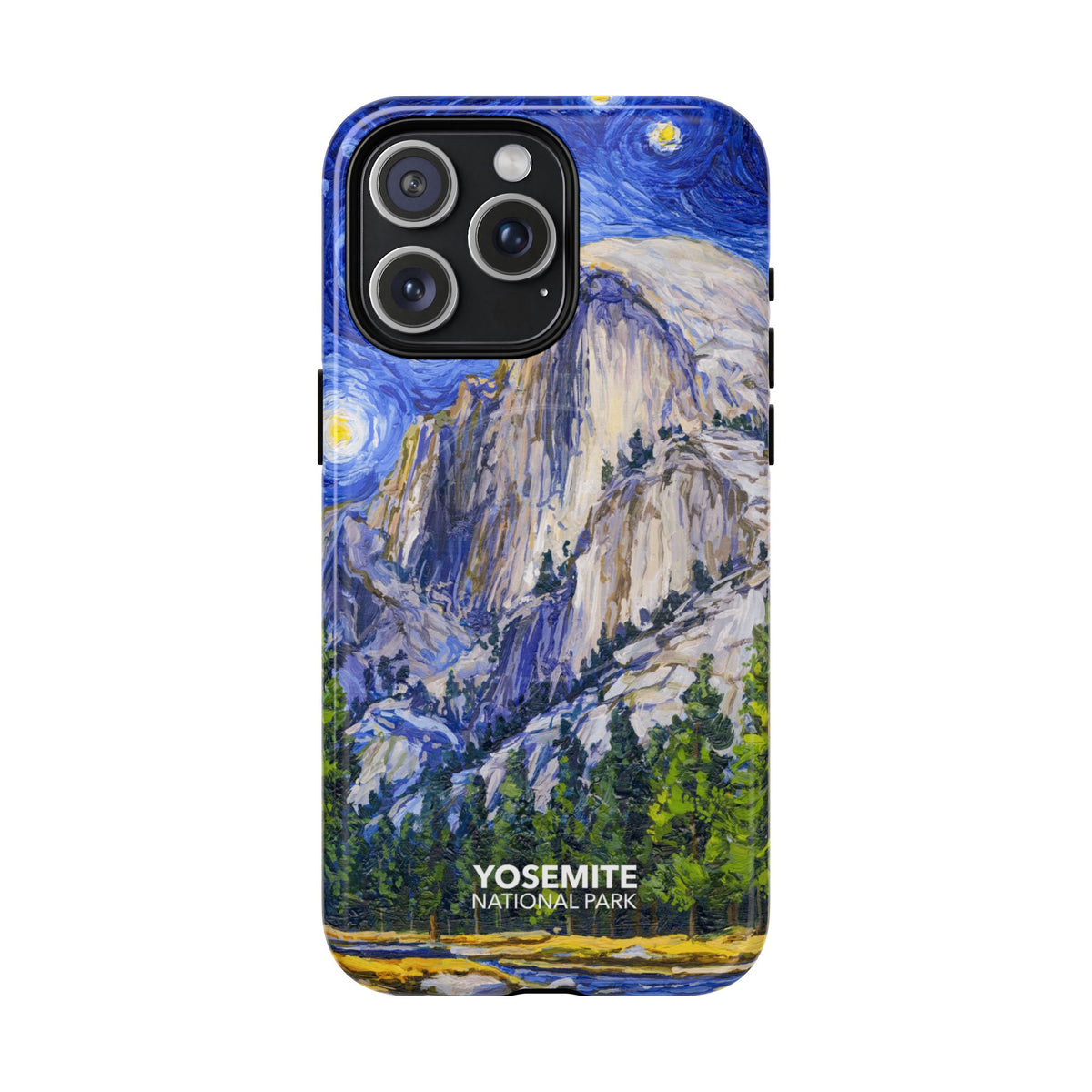 Yosemite National Park iPhone Case with MagSafe - Starry Night