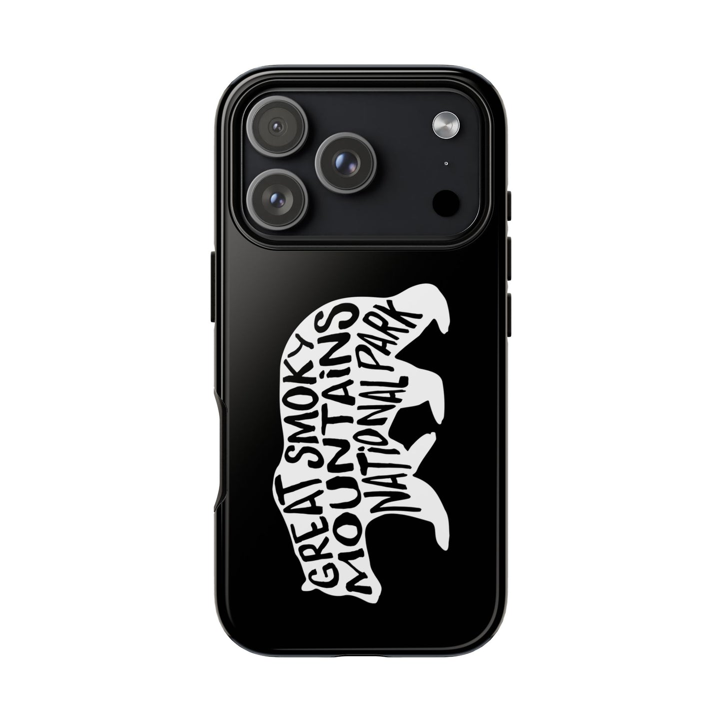 Great Smoky Mountains National Park Phone Case - Black Bear Design