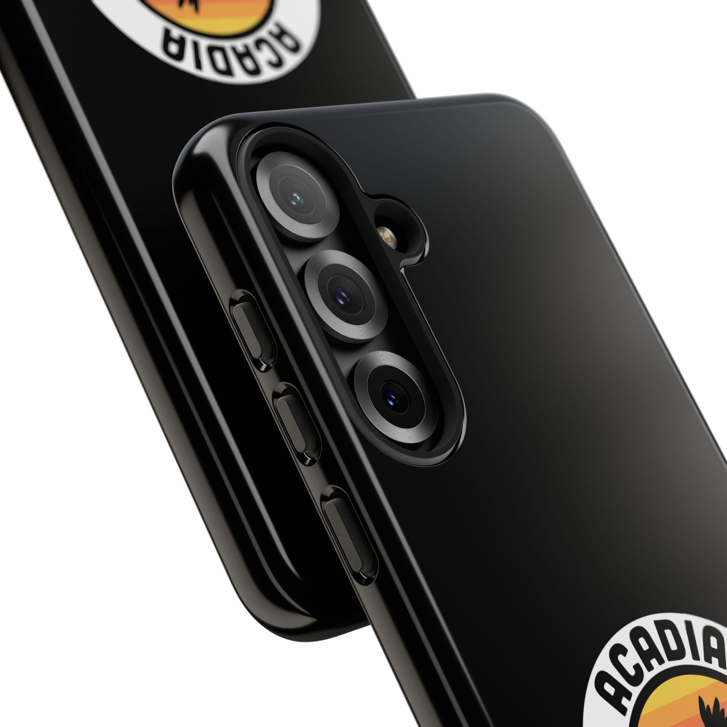 Acadia National Park Phone Case - Round Emblem Design