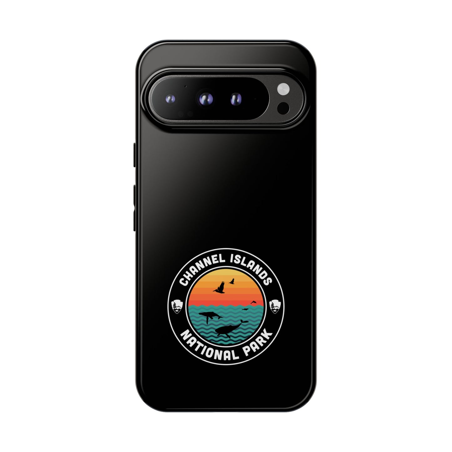 Channel Islands National Park Phone Case - Round Emblem Design