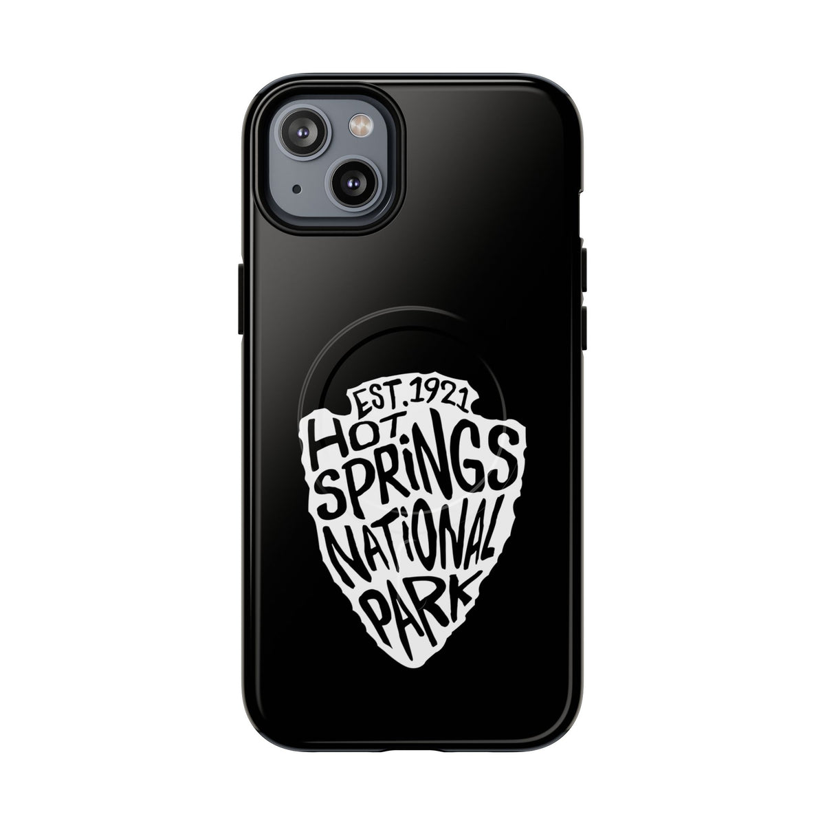 Hot Springs National Park iPhone Case with MagSafe - Arrowhead Design