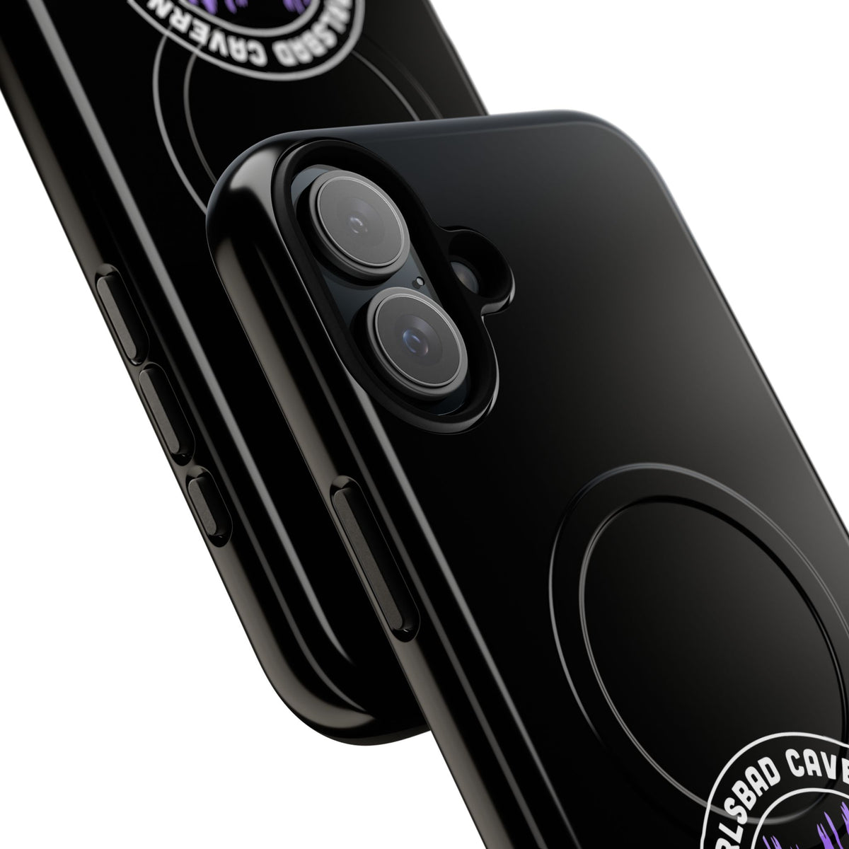 Carlsbad Caverns National Park iPhone Case with MagSafe - Round Emblem Design