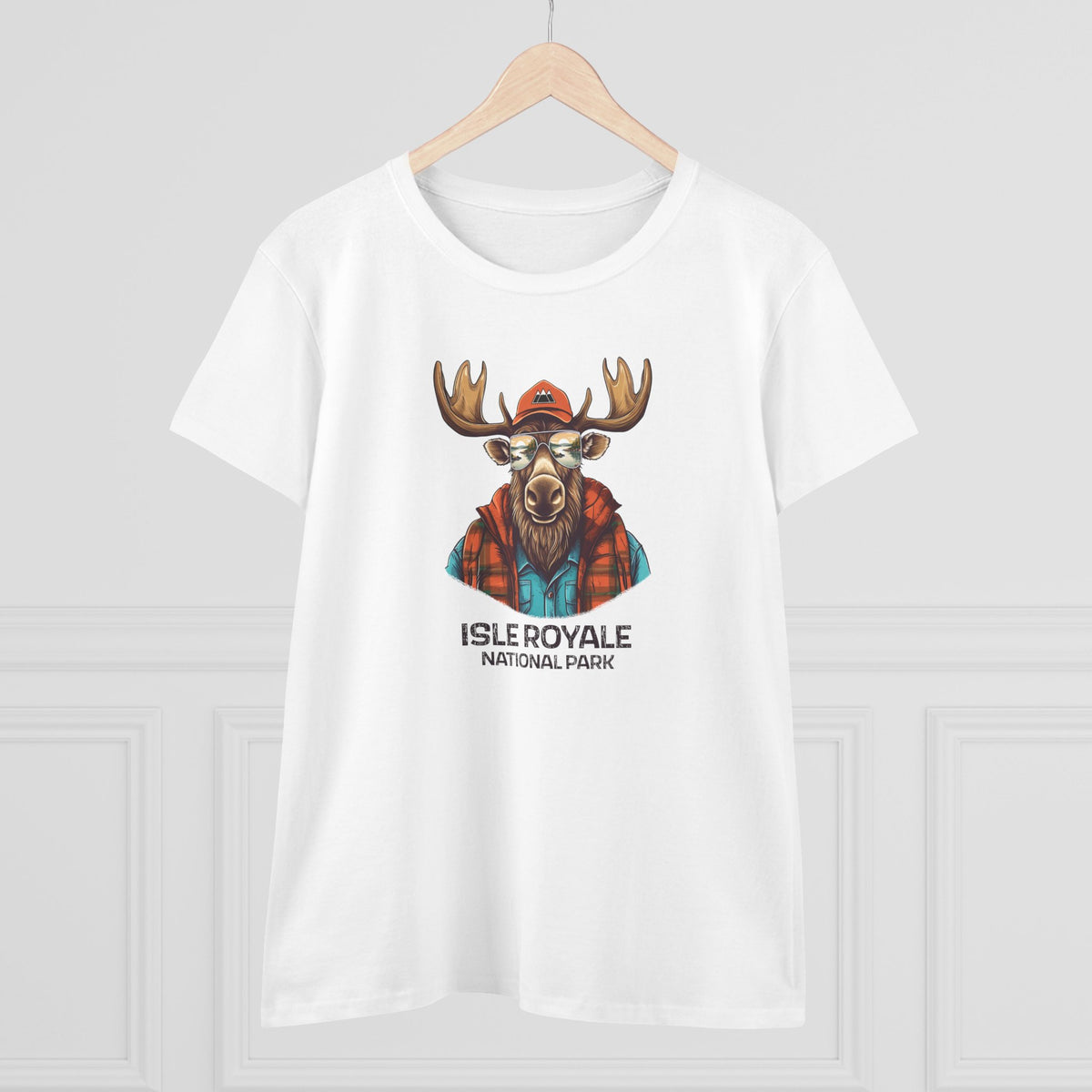 Isle Royale National Park Women's T-Shirt - Cool Moose