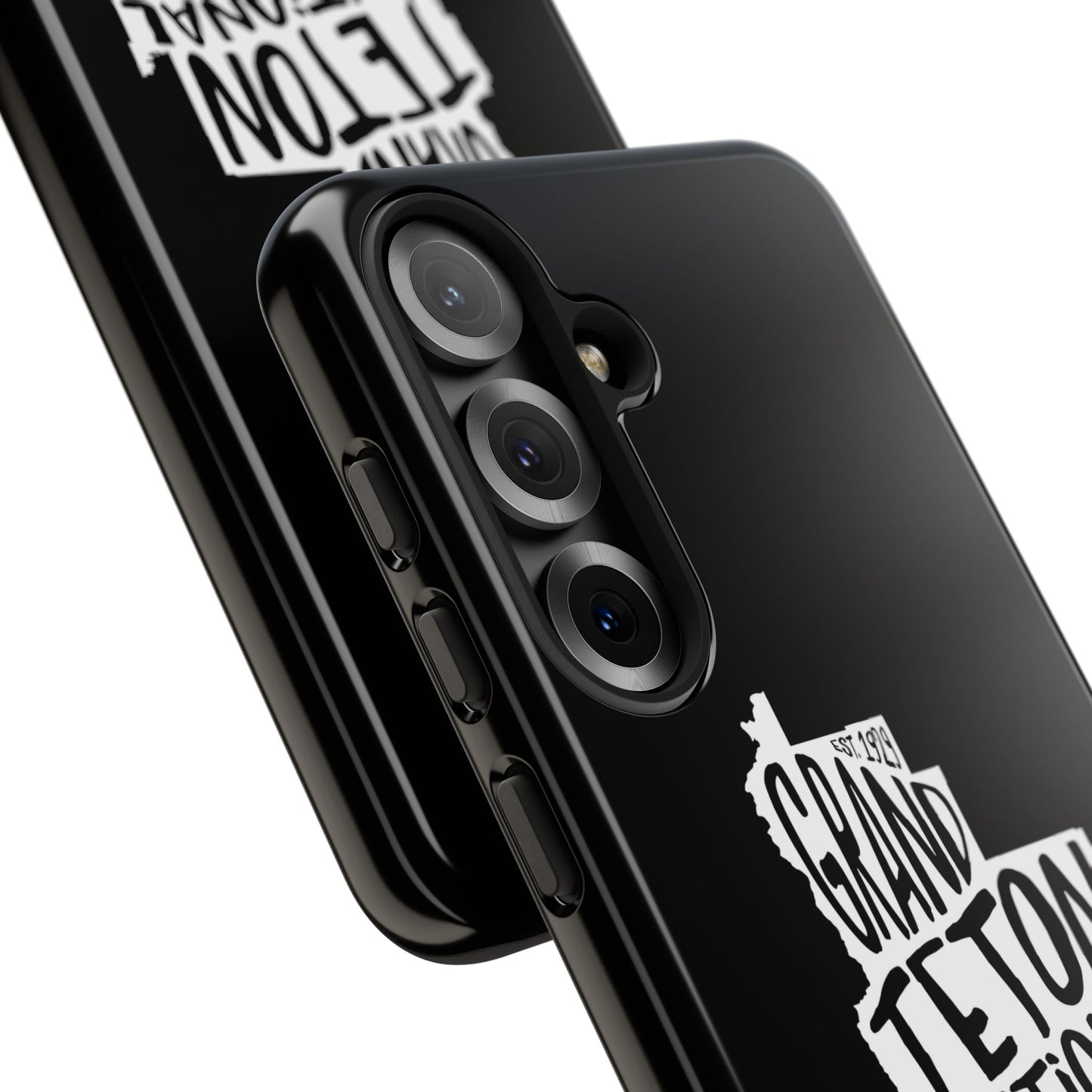 Grand Teton National Park Phone Case - Map Design