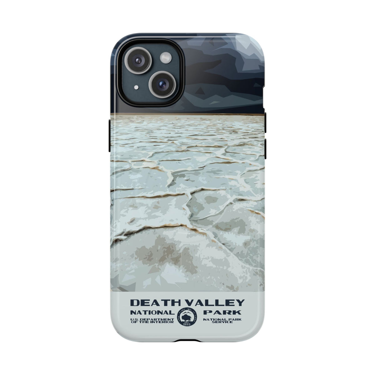 Death Valley National Park iPhone Case with MagSafe - Badwater Basin