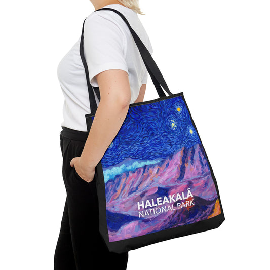 Haleakalā National Park Tote Bag - Starry Night Large