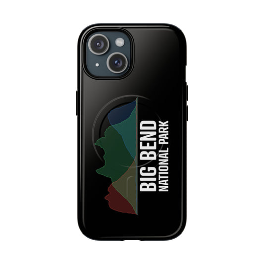 Big Bend National Park iPhone Case with MagSafe - Histogram Design