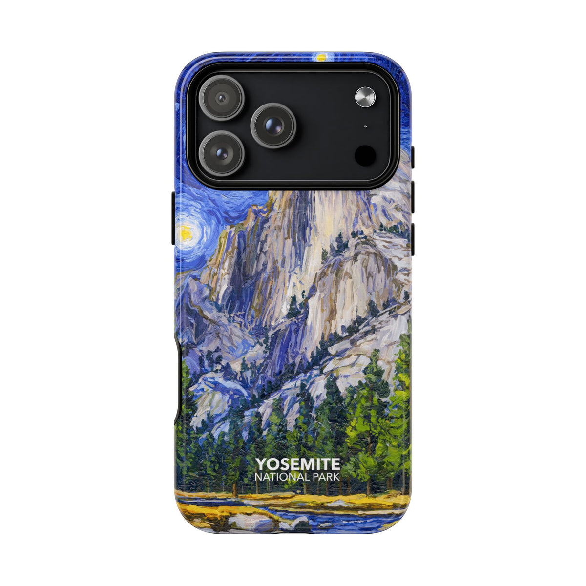 Yosemite National Park iPhone Case with MagSafe - Starry Night
