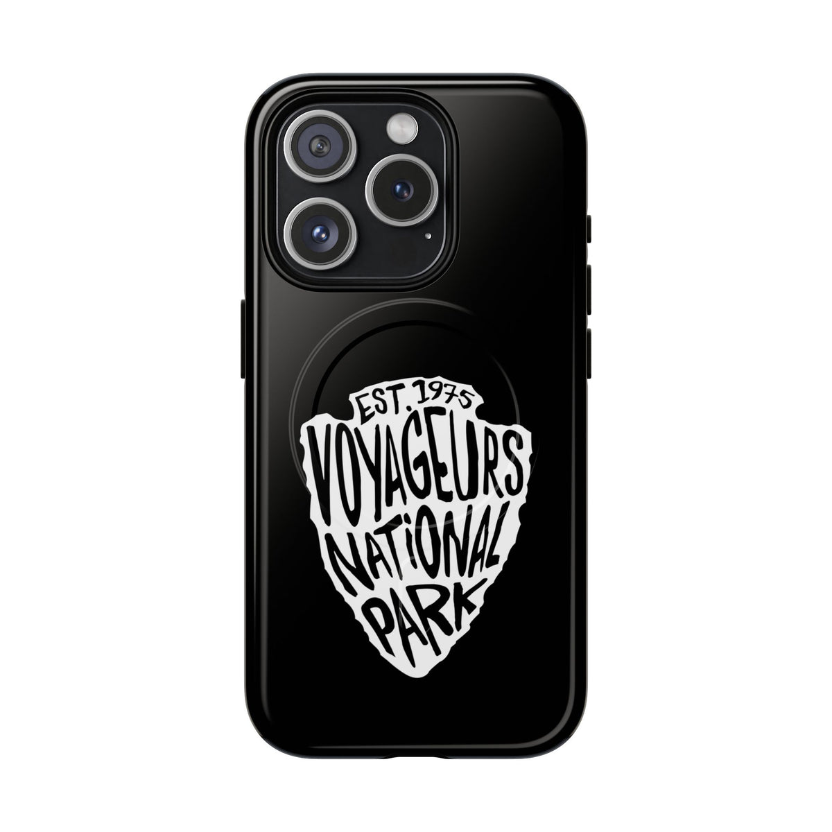 Voyageurs National Park iPhone Case with MagSafe - Arrowhead Design
