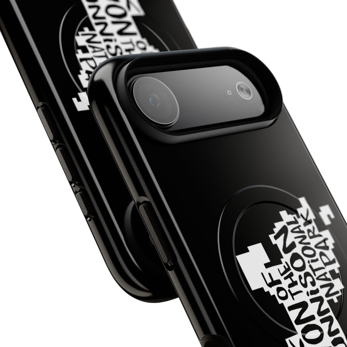 Black Canyon of the Gunnison National Park iPhone Case with MagSafe - Map Design